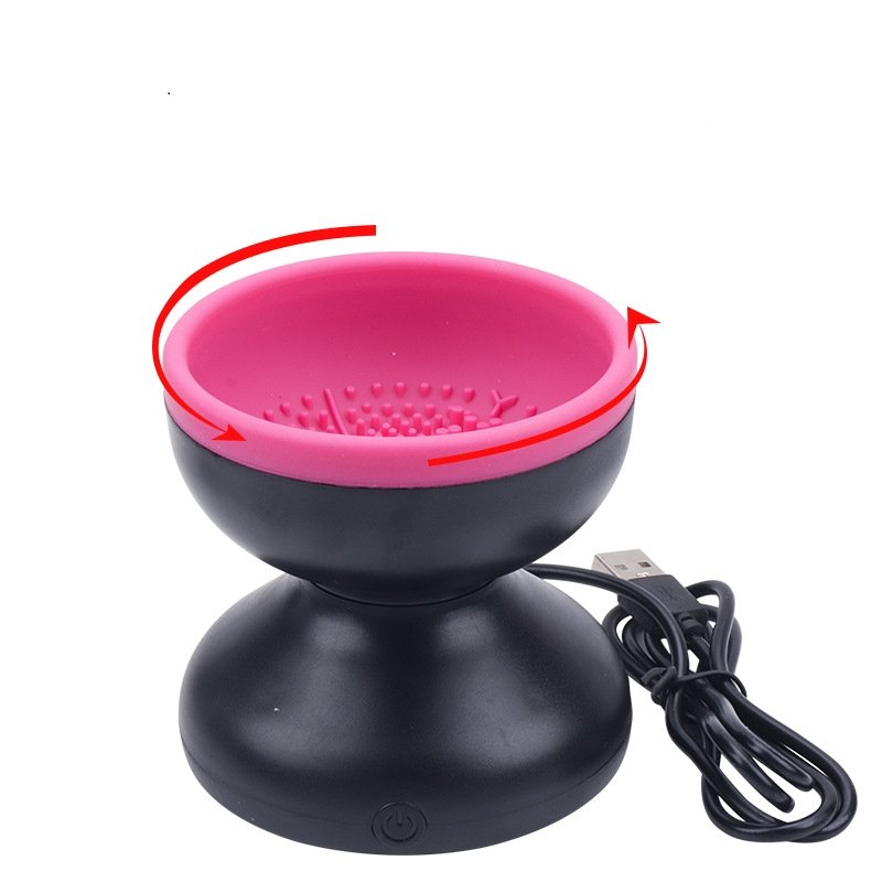 Electric Makeup Brush Cleaner Machine Portable Automatic USB Cosmetic Brush Cleaner Tools For All Size Beauty Makeup Brushes Set - Image 14