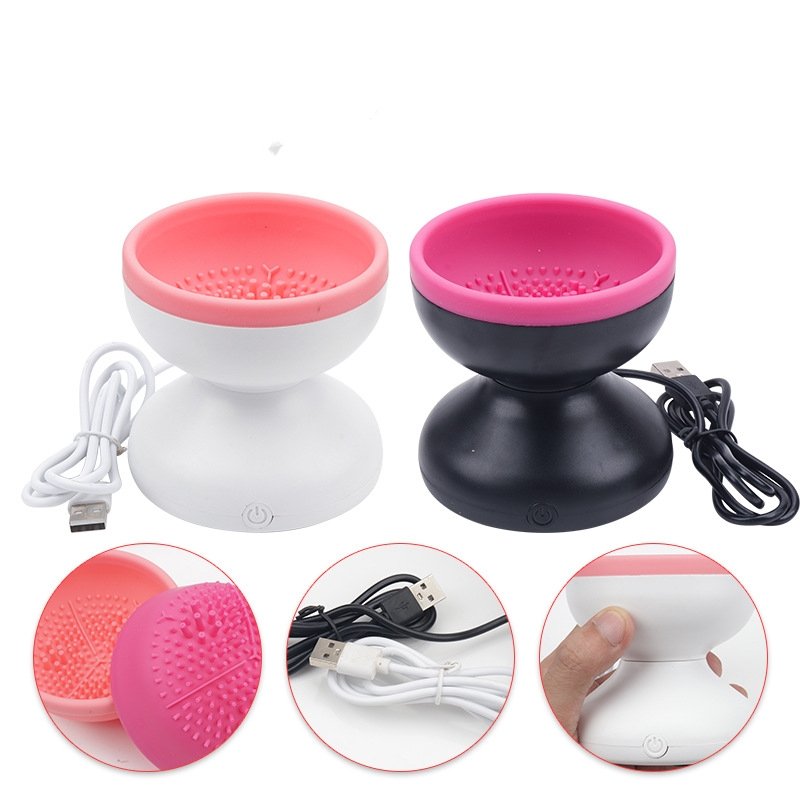 Electric Makeup Brush Cleaner Machine Portable Automatic USB Cosmetic Brush Cleaner Tools For All Size Beauty Makeup Brushes Set - Image 15