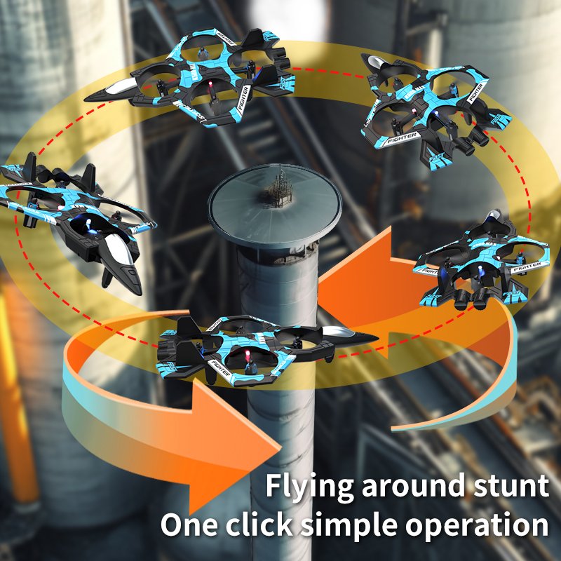 K500 Green Dual Electric Drone - Image 5